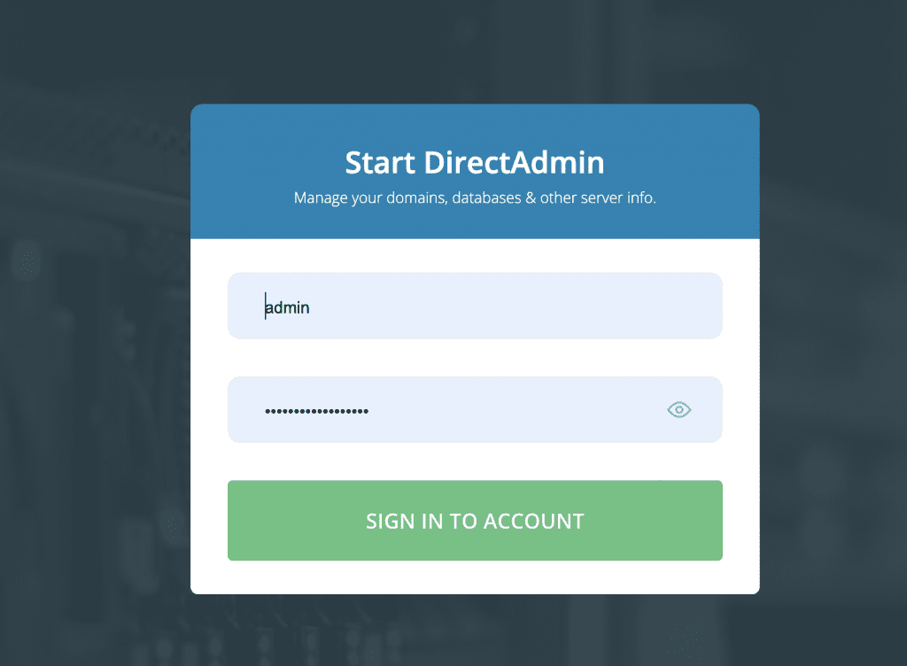 thay đổi Logo DirectAdmin
