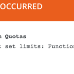 [Resolved] xfs_quota: cannot set limits: Function not implemented Directadmin