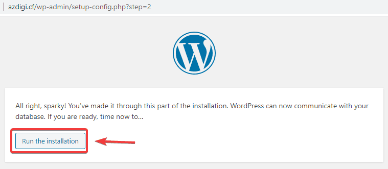 Cài đặt wordpress lên Openlitespeed