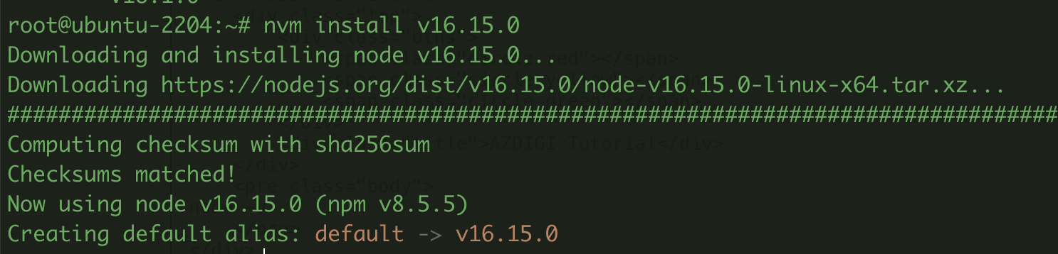 Hướng dẫn cài đặt Node.js với NVM trên Ubuntu 22.04