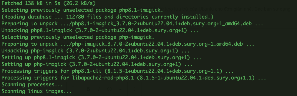 Hướng dẫn cài đặt IMagick trên Ubuntu 22.04